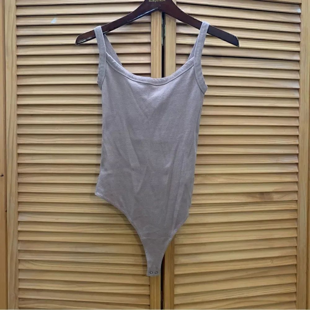 Abercrombie & Fitch Soft A&F Ribbed Bodysuit Medium